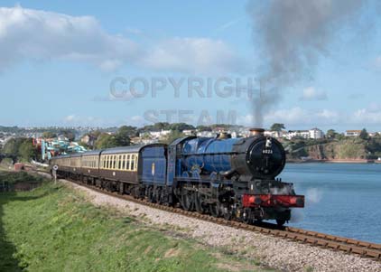 Purchase photo of 6023 KING EDWARD II at Dartmouth Steam Railway